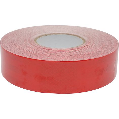 Nastro riflettente rosso 45,7 m/rotolo