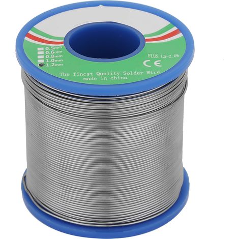 Electric Iron 1.0/1.2mm 40% Tin Solder Wire Roll Soldering Reel for Electronic Products(1.2mm)