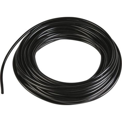 Tube pour jauge pneumatique – Accessoire pour compresseur – PVC – Diamètre 4 x 6 mm – Cavalier de fixation inclus – Afriso