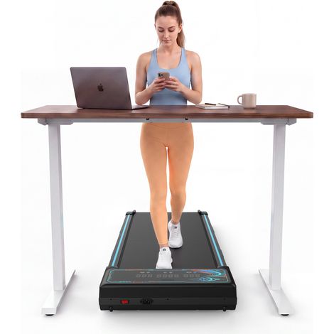 Walking Laufbänder, Laufband Für Zuhause mit 15% Automatischer Steigung, Max 150KG, Leiser Motor, Laufband Schreibtisch für den Heim- und Bürogebrauch, Geräuscharme Laufbänder, Fernbedienung (1/5)