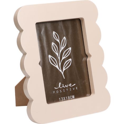 Bilderrahmen mit gewelltem Rand BASE, 18,5 x 2,2 x 23,3 cm