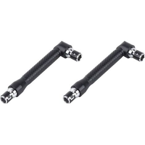 2X Cl Hexagonale En Forme de L Double Tte Embouts Tournevis Angle Droit 90 Degrs (1/4)