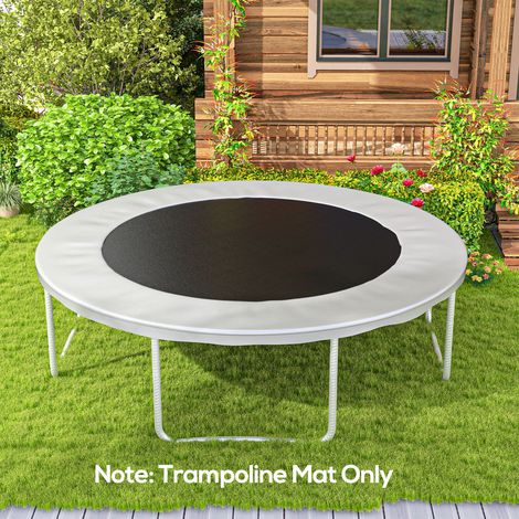 Tapis de rechange pour trampoline de saut de remplacement compatible Ø 3,7 m et ressorts de 14 cm DaGou (1/4)