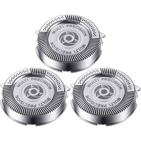 3 Pièces Têtes de Remplacement de Rasoir SH50/ 52 Compatibles avec Norelco Series 5000 (S5xxx), AquaTouch (S5xxx), AquaTouch (AT8xx, AT7xx) et PowerTouch (PT8xx, PT7xx), (3 Pièces) (1/5)