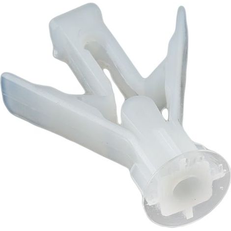 Weißer Kunststoff-Gipskartonstopfen 17xø8mm (50 Stück)