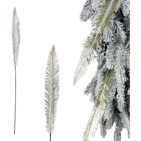 Foglia di palma, ramo decorativo, oro metallizzato - Foglie per decorazioni e alberi di Natale 57 cm (1/5)