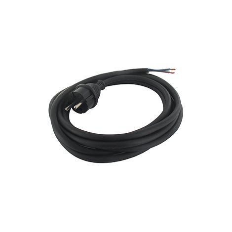 Erdkabel Gummi 2x1mm² Länge: 4,00m