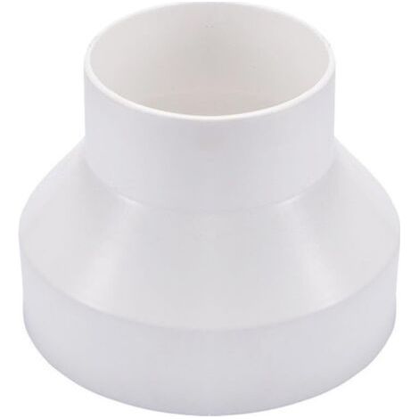 Adaptateur de conduit, Réducteur de Conduits d'Adaptateur pour ventilateur d'extraction pour conduit de ventilation (200mm à 150mm) (1/5)