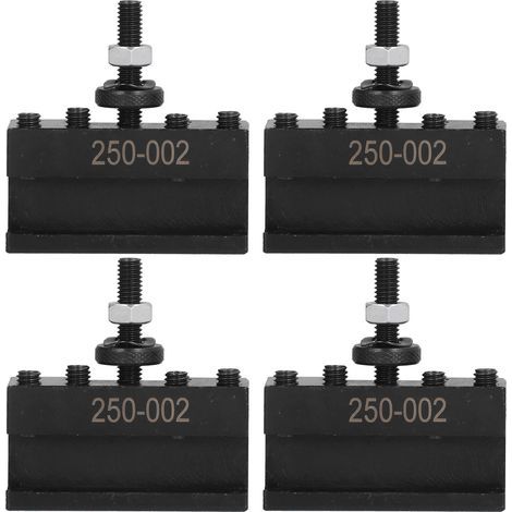 4 Pièces Porte-Outil Tournage Fraisage Alésage Piston Coins Quincaillerie Acier Rapide 250-002 (1/5)