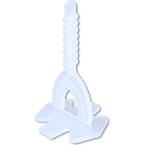 Diamwood – Croisillons autonivelants à visser 3 mm – 500 pièces – Pour carreaux de 2 à 20 mm – Adhérence optimisée pour pose précise (1/5)
