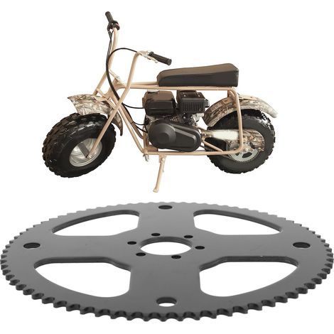 Le pignon arrière de chaîne n° 35 à 75 dents convient aux modèles Motovox Mbx10 MBX11 Coleman. (1/5)