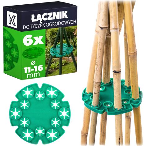 Supporto per piante, materiale resistente, facile installazione, verde chiaro (1/5)