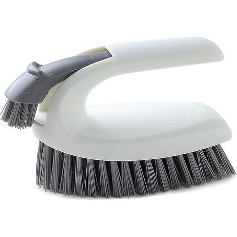 Brosse de nettoyage avec manche, prise en main confortable, brosse de nettoyage de tapis, brosse rigide multi-usages (1/5)