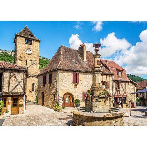 Tableau sur toile Autoire 65x97 cm - Impression sur Toile Murale Décorative - Image imprimée en HD sur Toile - Toile sur Châssis en Bois FSC - Fabriqué en France (1/5)