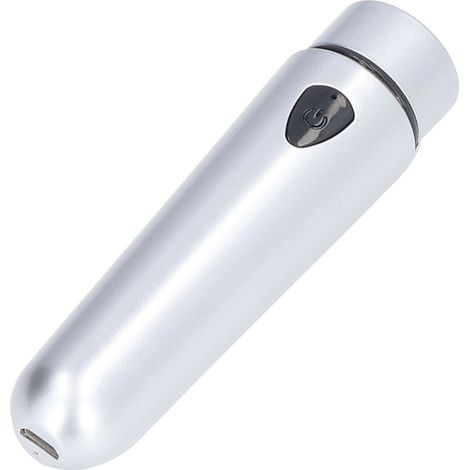 Rasoir électrique portable, moteur haute vitesse, silencieux, rasage précis et sans douleur, acier inoxydable et ABS, couleur argent. (1/5)