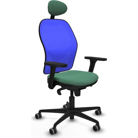 Sedia da Ufficio Piqueras y Crespo 3D036G1 Verde Smeraldo (1/5)