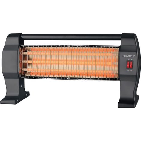 Estufa peana de cuarzo 1200W con indicador LED