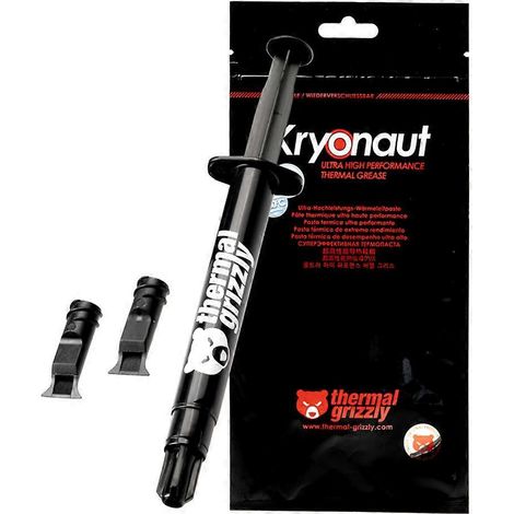 Pâte thermique Kryonaut 12,5 W pour dissipateur thermique conducteur MK en plâtre - 5,5 g (1/4)