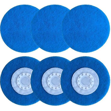 Lingettes de rechange pour balai vapeur Shark S7001, S8201, S7000AMZ et S8001 (S7000) - Lingettes givrées (1/5)