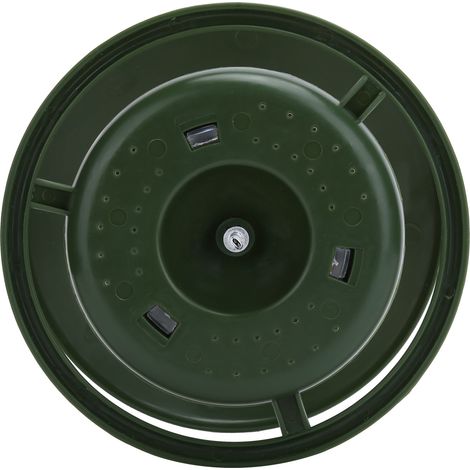 Distributeur de Graines pour Oiseaux Résistant - Résiste aux Squirrels - 243g/17x16cm - Facile à Nettoyer et à Utiliser - En Plastique - Grand Tray Circulaire pour Tous les Angles - Hanging Bird Feede (1/5)