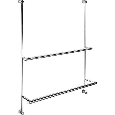 Sapho Circle - Portasciugamani sospeso, lunghezza 60 cm, cromo 1301-09 (1/5)