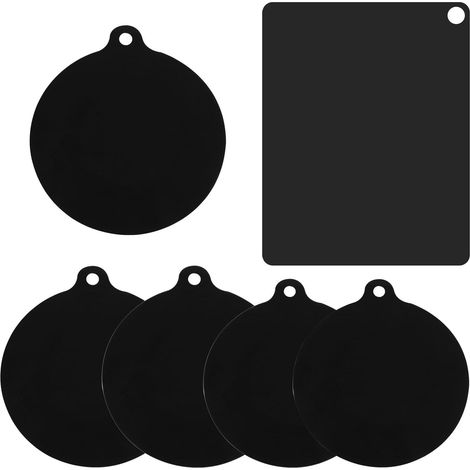 Tapis De Protection Pour Plaque A Induction - Silicone Alimentaire - Résistant Jusqu'à 250 °C - Avec Crochets - Lot De 6 Pièces (1/5)