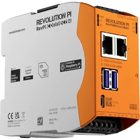 Revolution Pi by Kunbus RevolutionPi Connect 4 PR100376 Modulo espansione PLC (1/3)