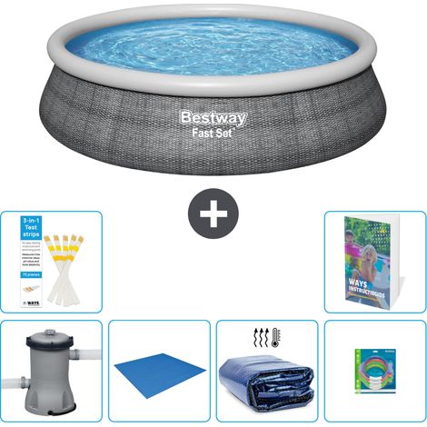 Bestway Piscina Bestway Fast Set Rotonda - 457x84 cm - 7-pezzi  S220