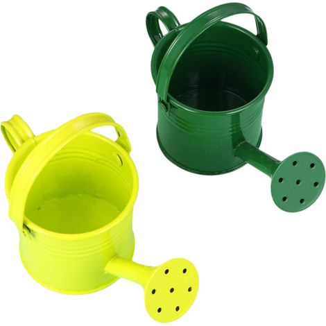 2pcs Arrosoir, bec long, base épaissie, plastique durable, jardinage intérieur extérieur enfants (1/5)