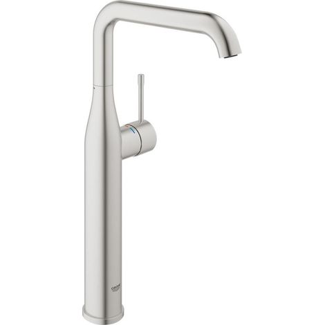 Grohe ESSENCE NEW - Mezclador monomando de lavabo, 1/2' tamaño XL SuperSteel (32901DC1) (1/3)
