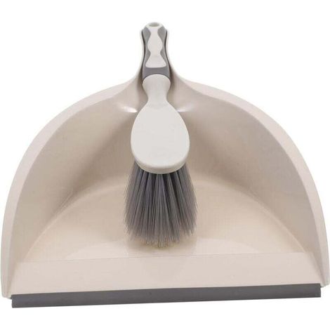 juego de recogedor y cepillo, recogedor pequeño, mini recogedor y cepillo, escoba de interior, mini escoba de oficina, escoba de mano pequeña, mini escoba y recogedor, plástico -Crezuo