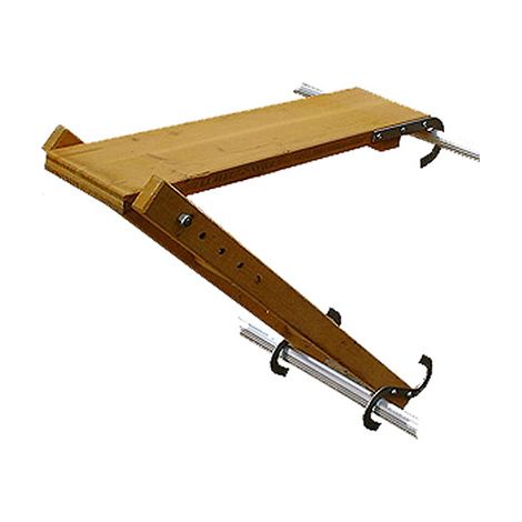 Einhängepodest reversibel für Sprossenleiter - Länge 66cm - BTA065 (1/4)