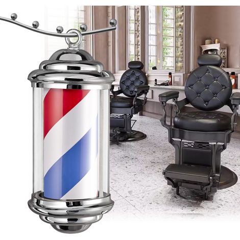 Lámpara de techo LED para barbería, letrero publicitario para barbería, salón de belleza, 38 cm (1/2)