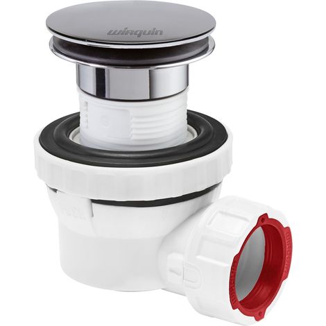Wirquin Pro – Bonde de lavabo ultra compacte Quick-Clac – Diamètre 32mm – Installation rapide et facile – Siphon inclus pour nettoyage simplifié (1/10)