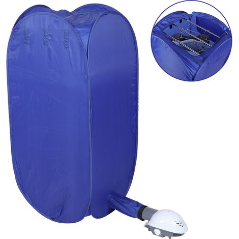 Sèche-linge électrique pliable multifonction pour maison, cintre séchoir à vêtements, prise UE 220V (1/5)