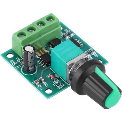 Contrôleur De Vitesse Moteur - PWM CC 1.8-12 V 2 A - Pour Moteur Électrique Basse Tension - 1 Pièce (1/4)
