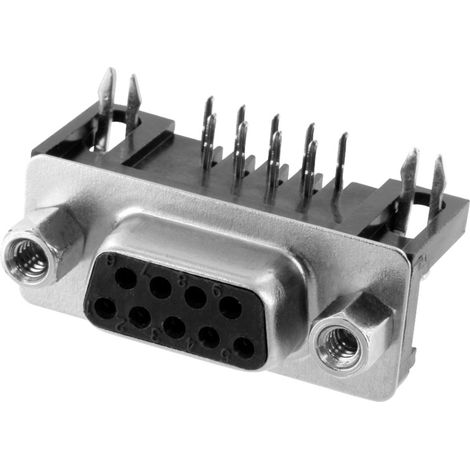 Connfly DS1037-09FNAKT74-0CC Embase SUB-D femelle Nombre de pôles: 9 pin à souder 1 pc(s) Tray