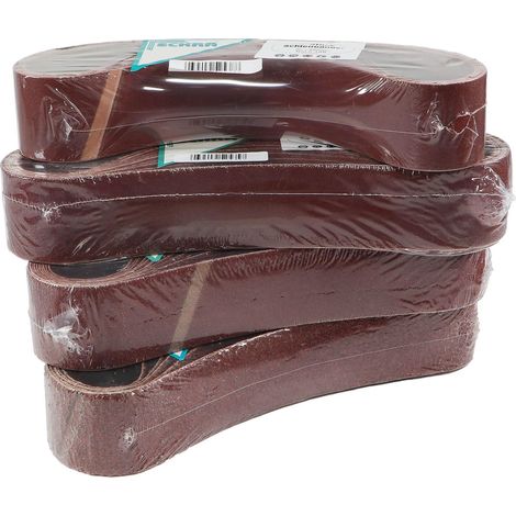 Eckra Schleifband 50x686 mm 35 Schleifbänder Mix Sortiment Korn 24-60-100-180 (1/4)