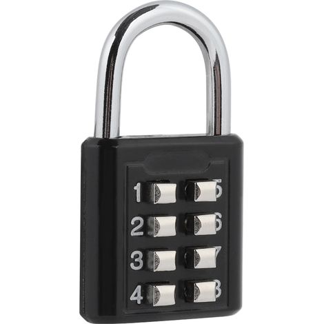 Ortviai Cadenas à Code 8 Digits pour Bagages et Valises - Modèle 830A Mini à Serrure Réglable