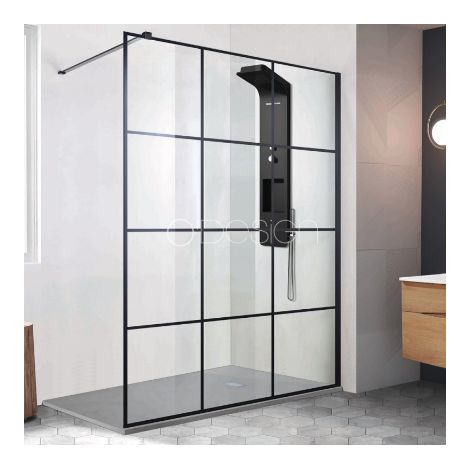 Paroi de douche style atelier 120 cm - CLUB (1/4)