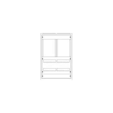 Tableau de répartition ABB, 800 mm x 550 mm x 215 mm ( Prix pour 1 ) (1/2)