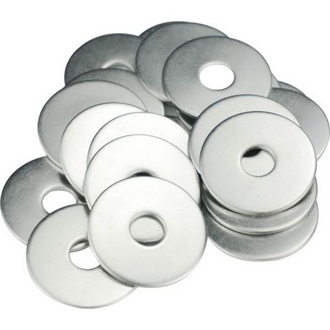 20 Pièces - Rondelle Plate - Rondelle Inox M8 - Acier Inoxydable 304 - Résistance Corrosion Pour Vis Et Écrous - Argenté - 30x1,5cm (1/3)