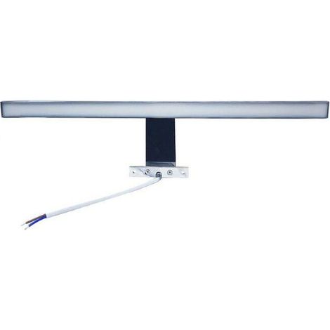 Applique Murale Salle de Bain Aluminium 6W IP44 - Blanc Froid 6000K - 8000K - (1/2)