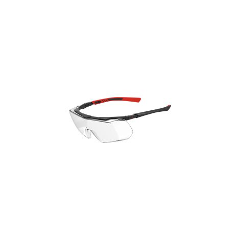 ACE Evo OTG Lunettes de Travail pour porteurs de Lunettes - sur-Lunettes de Protection pour Le Travail - Construction, Artisanat & Industrie - en 166 - Noir