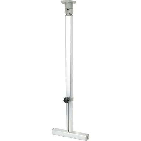Soutien de barre pliable RV 590-775mm hauteur réglable robuste T-bar anodisé pieds de table pour camping-cars caravanes (1/5)