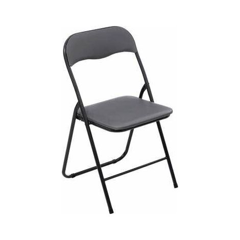 PVC-Klappstuhl GRAU (1/3)