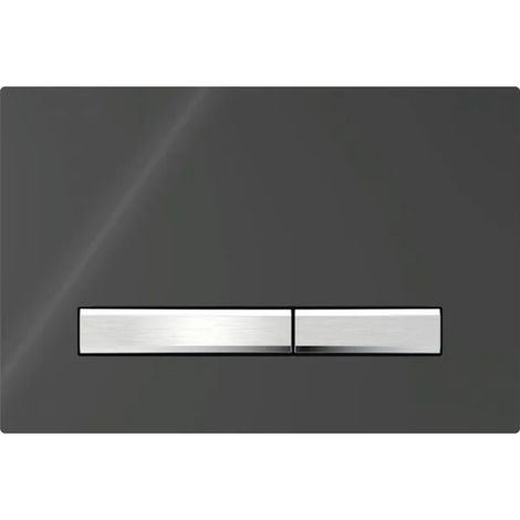 For Geberit Sigma 50 115788DW2 intense black RAL9005 for dual flush (1/5)