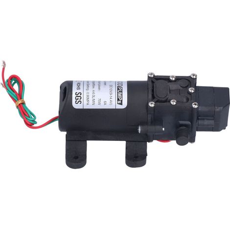 12V 70W selbstansaugende Membranpumpe für Gartenbewässerung und Autowäsche (1/5)