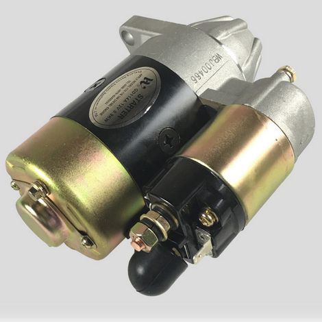 Designed for L100 diesel engines, compatible with 186F/178F/170F engine models, 9 dents, 12V - direct replacement for high performance.