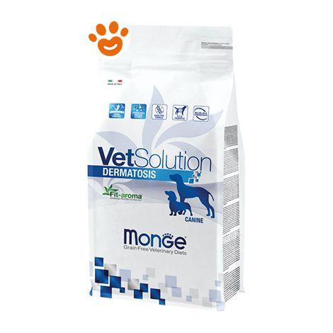 Monge Dog VetSolution Dermatosis - Monge Dog VetSolution Dermatosis - Sacco Da 12 Kg (1/4)